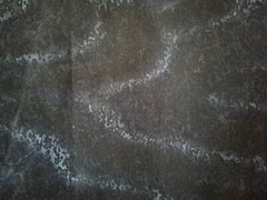 1 1/2 YDS Fabric Black Watercolor Reflections 2002 Lauren Lazarus 1745