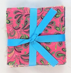 40+ Paisley Fabric Bundle 4″ Squares Variety