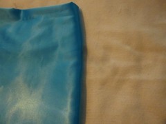 Medium weight stretch acetate satin fabric-light turquoise color-46″ x 60″