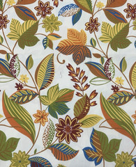Richloom Solarium Modern Tropical Outdoor Fabric Bright Foliage 1.5Y #45