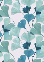 55” Wide By Yard Retro Leaf Pattern Rayon Viscose Fabric Soft Sewing Material