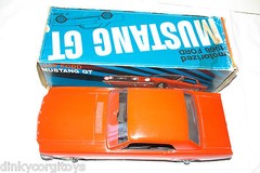 AMF AMERICAN MACHINERY & FOUNDRY FORD MUSTANG COUPE 1/10 N MINT BOXED RARE!!!
