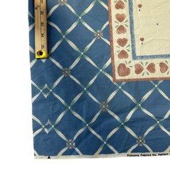 Princess Fabrics Inc Vintage Cotton Quilt Panel Pattern 295 BW Nursery Dolls