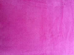 Hot Pink Plush Fabric by the Yard – 60” Wide Solid Polyester Velour Fleece Soft
