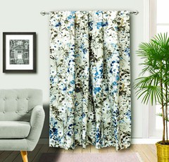 Snow Garden Printed Cotton Fabric By The Yard, Printed Cotton Fabric Upholstery