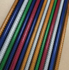 2X 50cm 3K Multicolour Carbon Fiber Fibre Round Tube 10/12/16/20/22/25/30MM