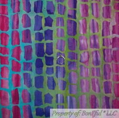 BonEful Fabric FQ Cotton Quilt Rainbow Animal Print Batik Giraffe Skin Jungle US