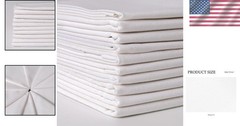 Versatile 10PC 18x21inch Solid Cotton Quilting Fabric for Creative Projects