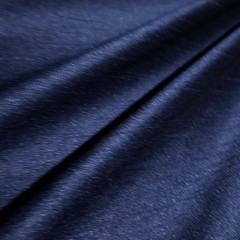NAVY BLUE FAUX SILK POLY DUPIONI FABRIC TWO TONE MIDNIGHT BLUE 60″ BY THE YARD