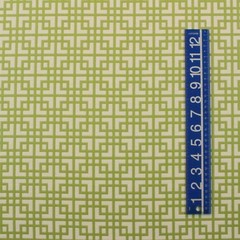 CLARENCE HOUSE OD LILLY GREEN GEOMETRIC OUTDOOR JACQUARD FABRIC BY YARD 54″W