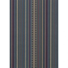 Mulberry Woven Cotton Stripe Uphol Fabric- Pageant Stripe Teal 2.25 yd FD756.R11