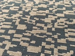 Larsen Heavy Abstract Epingle Upholstery Fabric- Robinson Ocean 8.10 yd L9081-06