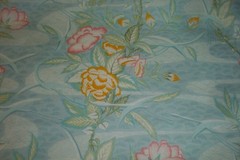 6.5 Yds Schumacher Fabric Nagano Chintz Asian WaterGarden Upholstery 54″ x 234″