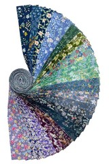 Jelly Roll Fabric 100% Cotton Quilting Fabric, 40 PreCut Strips 2.5 x 44 Inch…