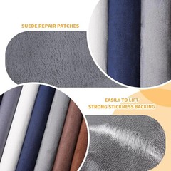 Self Adhesive Suede Fabric Upholstery Cloth Car Interior Door Panel Furniture
