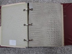 Kroupana Suede Specialty Leather Swatch Sample Book Animal Snake Belly Ostrich