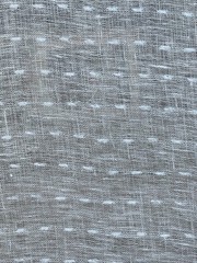 Fabricut Running Stitch/ Color Off white- 3.5 yds