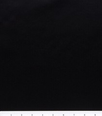 BLACK SOLID TWILL LIGHT WEIGHT COTTON BLEND FABRIC 19X66 INCHES