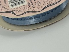 Offray Spool O’ Ribbon Blue 6 Yards 3/16″ Polyester Looped Edge Trim USA