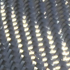 5 Ft x 12″ Carbon Fiber Fabric 2×2 Twill Weave 3K/220g Cloth DIY Material
