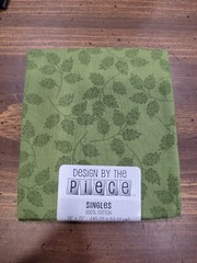 NWT Material Green 18×21 Design By the Piece Leaves Print