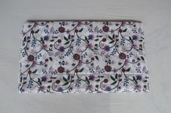 NO TARRIF CHARGES 100% ✅ 3 Yard Floral Hand Printed 100%Cotton Fabric ZK-3
