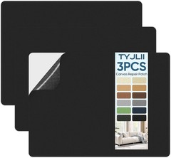 Canvas Repair Patch，Waterproof Self Adhesive Fabric Patch for Tent,Boat Cover,Ca