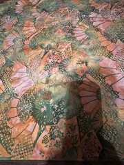 VTG Bali Batik Fan (56.5” X 43.5”Yd) Quilting Cotton