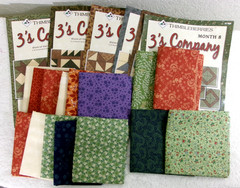 4+ yds – 15 cuts quilting fabric RJR Thimbleberries Cotton + quilt Patterns READ