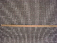 3-1/4 Stroheim 9020904 Calabresi Eggplant Gray Textured Tweed Upholstery Fabric