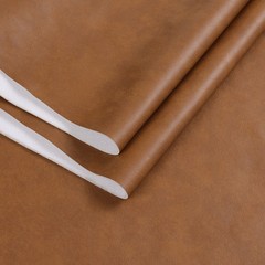 3 Yards Vintage Faux Leather Fabric 1.3mm Thick Heavy Duty Upholstery Fabric 55″