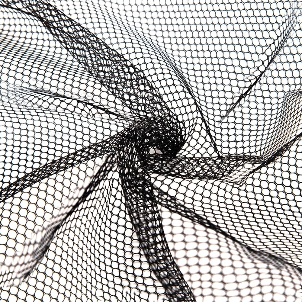 59″ x 72″(2 Yards) Mesh Fabric Slightly Stretchy for Sewing Projects, Black