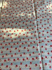 MODA Cotton Fabric ~ 1 Yard ~ Premium Quilting Fabric ~ Aqua “Fruit Cocktail”
