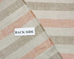 SUNBRELLA 45984 PARIS BLUSH ORANGE STRIPE OUTDOOR INDOOR FABRIC BY YARD 54″W