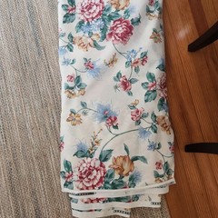 Vintage House N Home Decorator Fabric Romance Cottage Floral Bouquet 7 Yard Cuts