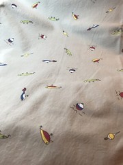 Tan Fishing Lure Fabric Cork Twill Weight Cotton 2 Yds X 60” Wide F20
