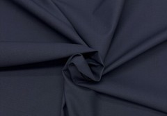 POLY COTTON RIPSTOP NAVY BLUE CRAFT APPAREL FABRIC BY 1/2(0.5) YARD 60″W