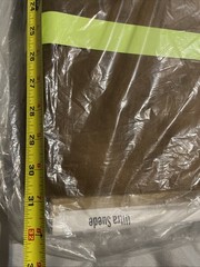 Ultrasuede Cappuccino Fabric 57/59” 8 Yd 100% Polyester Shason Textile NEW