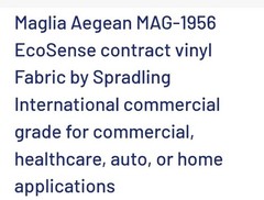 Maglia Aegean MAG-1956 EcoSense contract vinyl Fabric by Spradling 30 Yard Roll