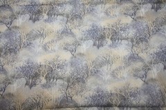 WINTER TREES IN YELLOW AND SILVER BY HOFMAN – 100% COTTON FABRIC