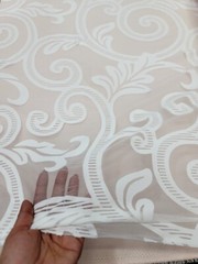 Lace Stretch Fabric by the Yard – Swirls Design, 60″ Wide Nylon Spandex