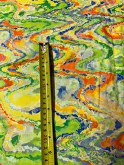 FUSION BY JEFFREY MARC Lime Green 1 yard 100% Cotton Fabric Free Ship SBB NTC