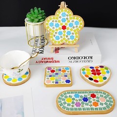 1.5×1.5 cm Ceramic Mosaics Pieces Stained Glass, Assorted Colors and Flowers …