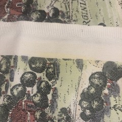 Vtg HTF MONTICELLO DC Toile Bloomcraft Arvale Rogers Upholstery Fabric 57”x28”