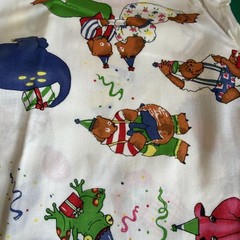 2 Yards 28” Wide Of Cotton Cartoon Children’s Fabric (661)