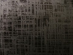 iLiv Textured Velvet Fabric 1.4 Metres Loch Jet Black Upholstery Cushion Curtain