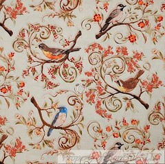 BonEful Fabric FQ Cotton Quilt Gold Mardi Gras Feather Flower Girl L VTF HTF OOP