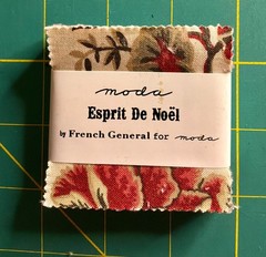 Moda Mini Charm Pack – 42 pcs – 2 1/2″ squares