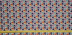 DRAG0N BOLL CHIBI FACES ANIME 1 YARD FABRIC ( 36″ X 58″ ) BRAND NEW