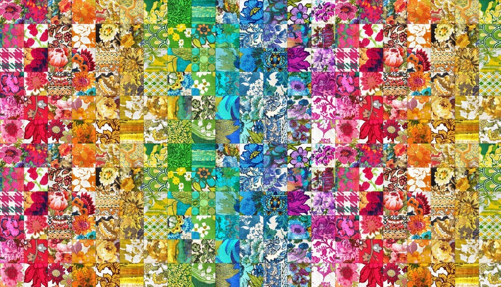 Vintage Soul Cathe Holden Ombre Squares BT yard cotton BTY x 43 Moda Fabrics